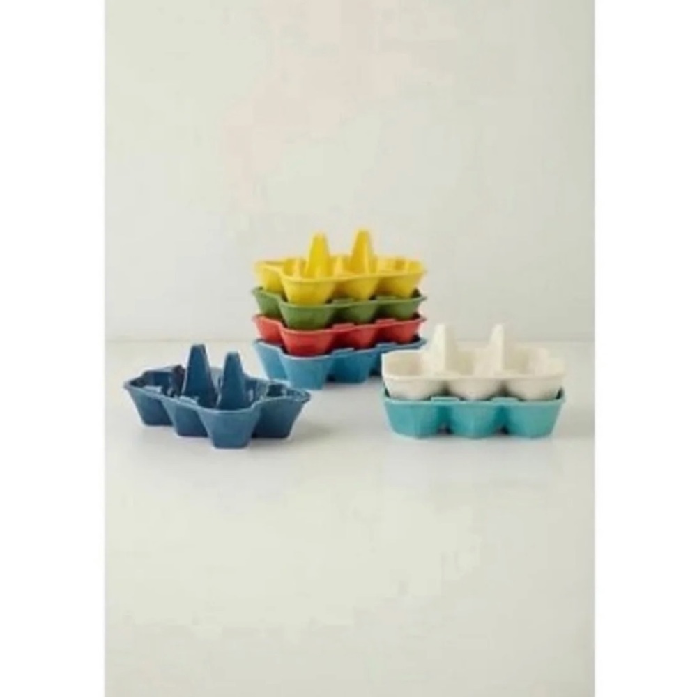 Anthropologie 1/2 dozen egg holder